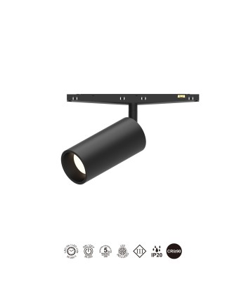 MAGNETO mini * FOCO LED 10W 38º NEGRO